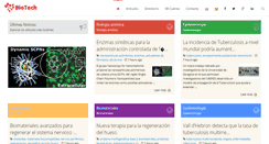 Desktop Screenshot of biotech-spain.com